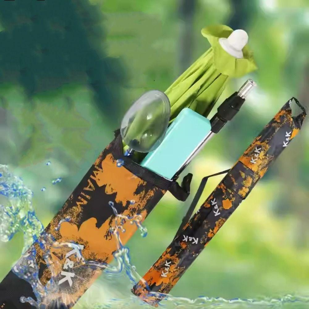 Wasserdichte Angelrutentasche Oxford-Gewebe Faltbare Angeltasche Tragbare Rutenaufbewahrungstasche Tackle-Tasche