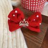 Cloth Velvet Red Bow Hairpin Plush Ancient Style Hairpin Cute Hanfu Hair Sticks  Baby