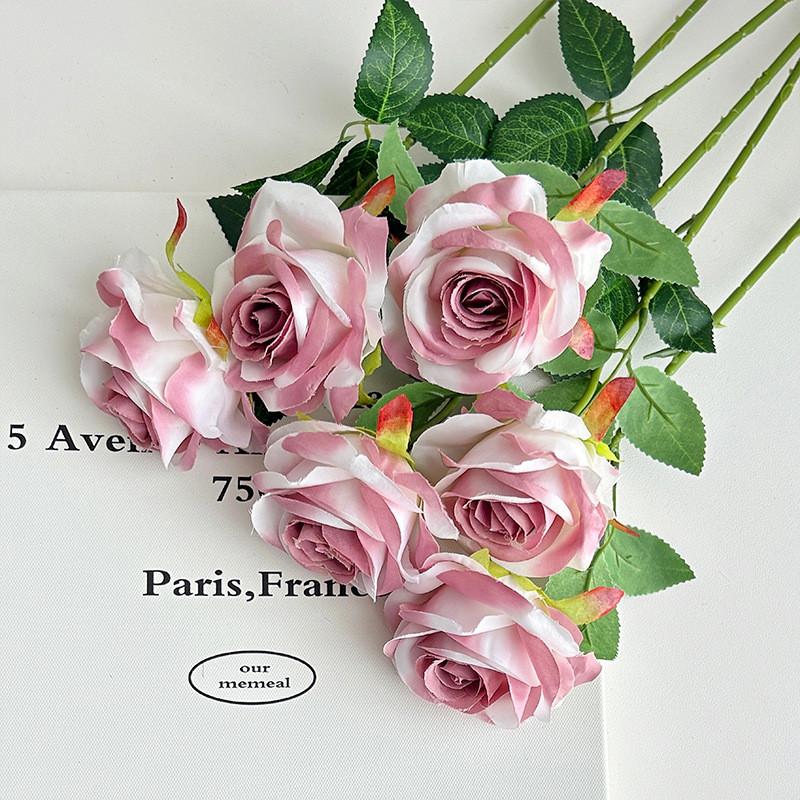 Elegant Artificial Silk Roses For Wedding Centerpieces And Home Styling