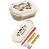 Skater Bento Box Disney Mickey Mouse & Friends Cooking 360ml Antibacterial for Children Made In Japan QAF2BAAG-A