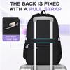 Set Zaino Viola 3 Pezzi: Zaino Scolastico, Borsa Pranzo e Borsone per Libri per Studenti