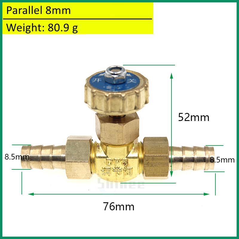 

Hose Barb Brass Parallel Needle Valve Micro Flow Control Regulating Valve Right Angle Female Thread 1/8 1/4 Oil Valve 8mm 10mm