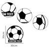 Football Fan Metal Wall Art Sign Home Decor Door Plaque