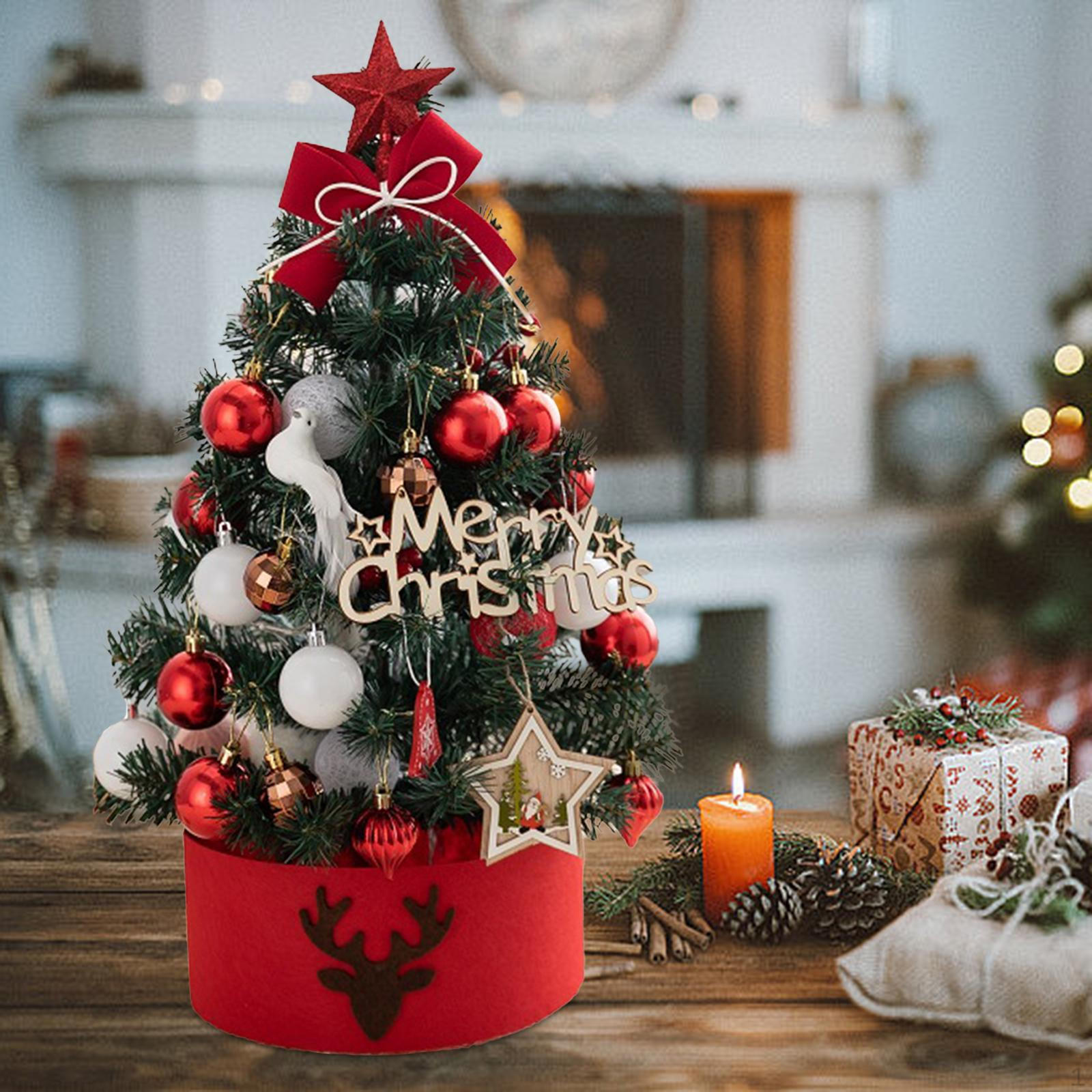 Christmas Table Decorations The Best DIY Miniature Lighted 60 cm