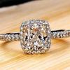 Elegant Fashion Brand Women Jewelry Wedding Engagement Ring With Timeless Design