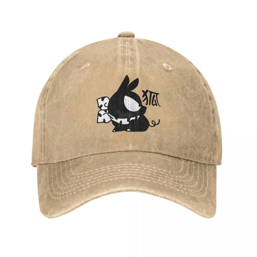 Kanji Ranma 12 Unisex Style Baseball Caps Anime Manga Distressed Denim Hats Cap Running Golf Snapback Hat