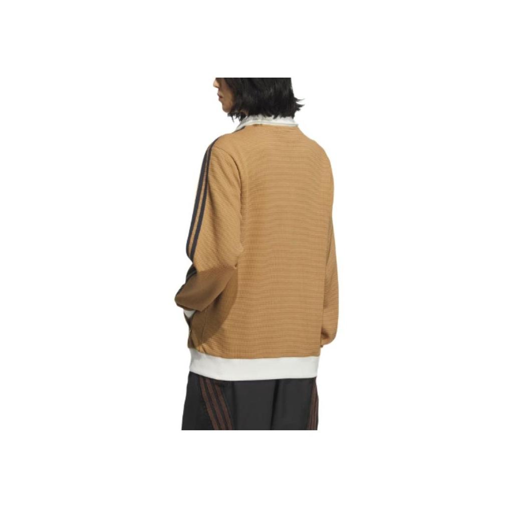 Adidas Originals Treningsjakke Komfortabel Langermet Jakke Unisex Jakker Ørkenbrun KB8952
