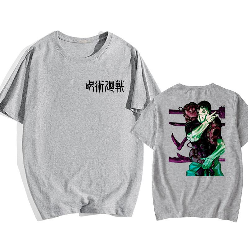 Yuta Okkotsu Jujutsu Kaisen Anime Trendy Tshirt Cotton Graphic Tee Unisex Unisex Summer Streetwear