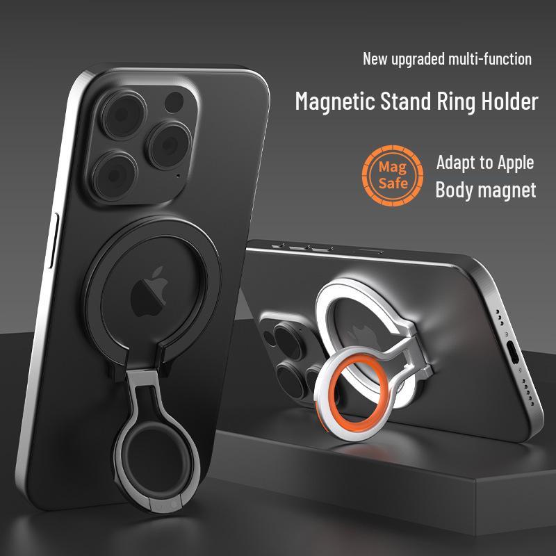 Magnetic Magsafe Phone Ring Holder & Zinc Alloy Desktop Stand