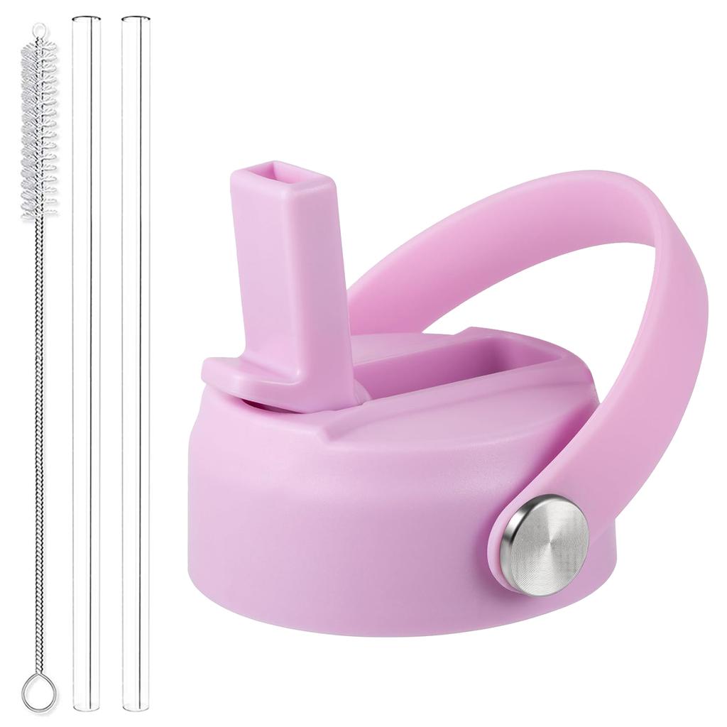 Straw Lid for Wide Mouth Water Bottles