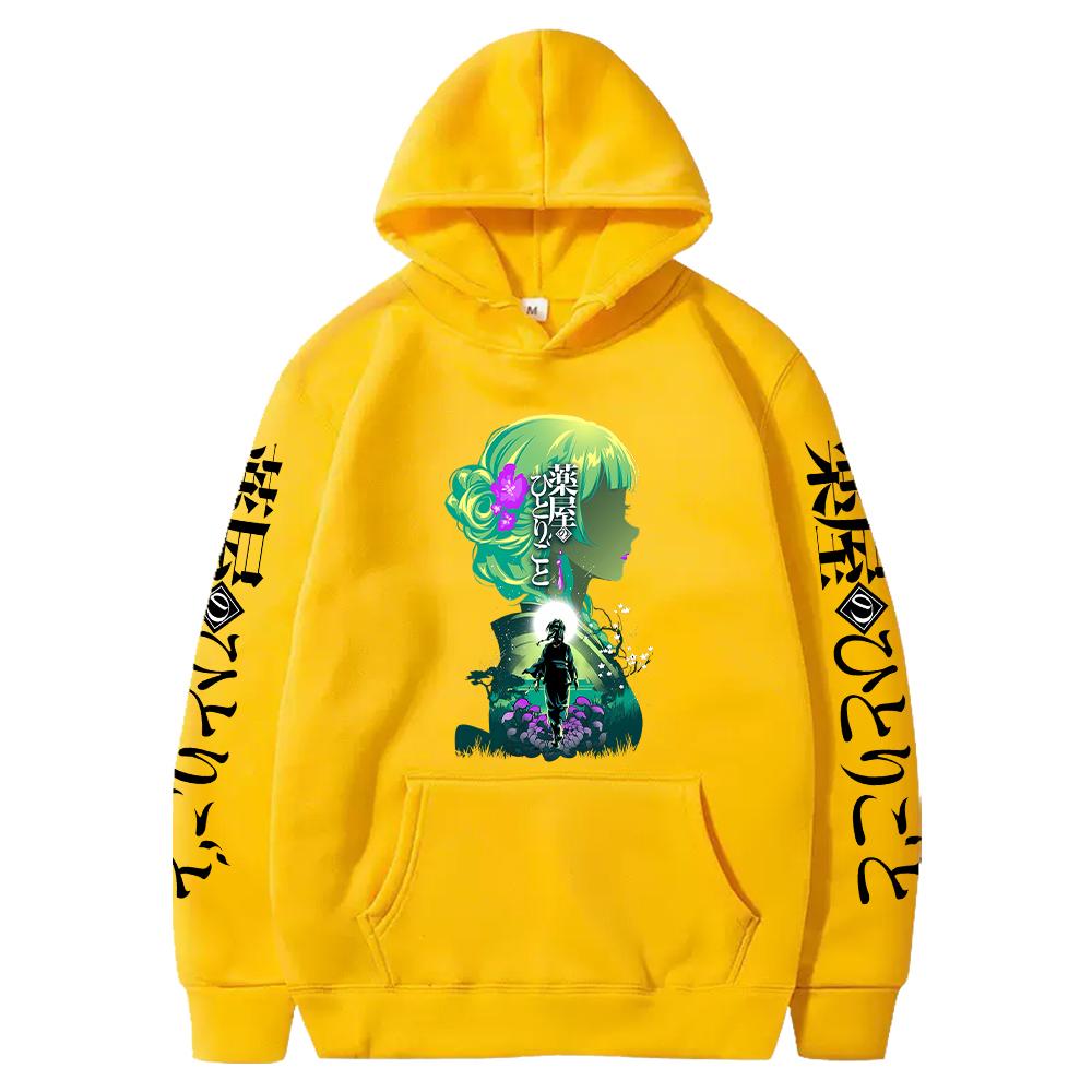 Maomao The Apothecary Diaries Hoodie Manga Graphic Printed Sweatshirts Women Clothes Long Sleeve Hooded Streetwear