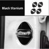 For Toyota Camry 2025-26 Black titanium Door Lock rust protection Cap Cover 4X m