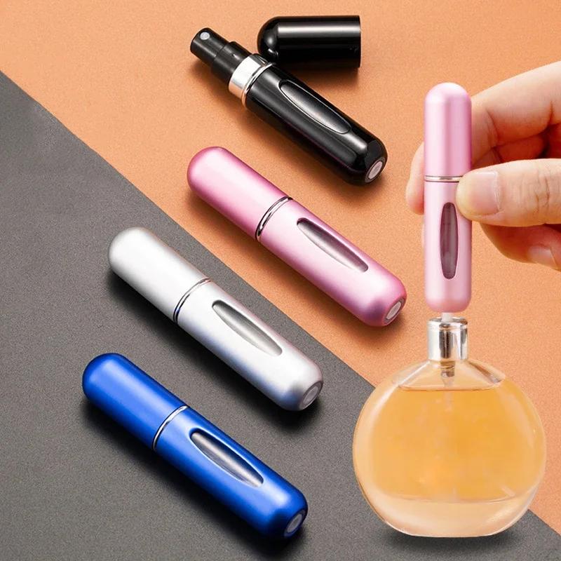 Mini Travel Portable Bottom Filling Perfume Refill Bottle Liquid Sub-Bottling Atomizer Spray Refillable Jar Empty Cosmetic