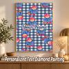 Paddington Custom Name Text 5D Diamond Painting Kit DIY Full Drill Diamond Art Decoration