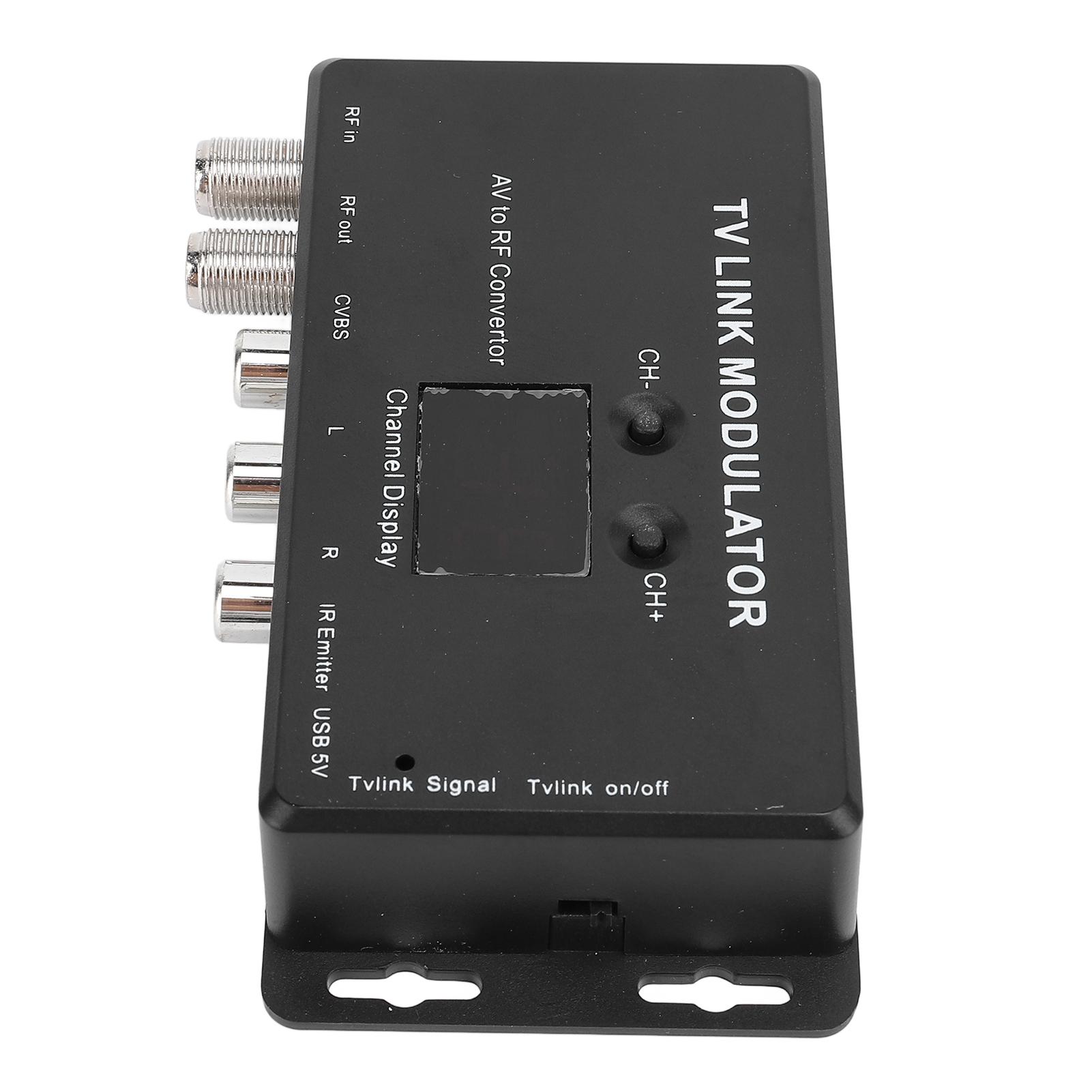 

Модулятор TV Link AV To RF Converter IR Extender Support PAL NTSC PCB Circuit 471,25 МГц to 885,25