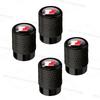 4pcs/1set For Toyota T Sport Logo Hilux Yaris Prius Supra Auris Verso Car Valve ML53 Caps Wheel Tires Air Tyre Stem Protective Cover