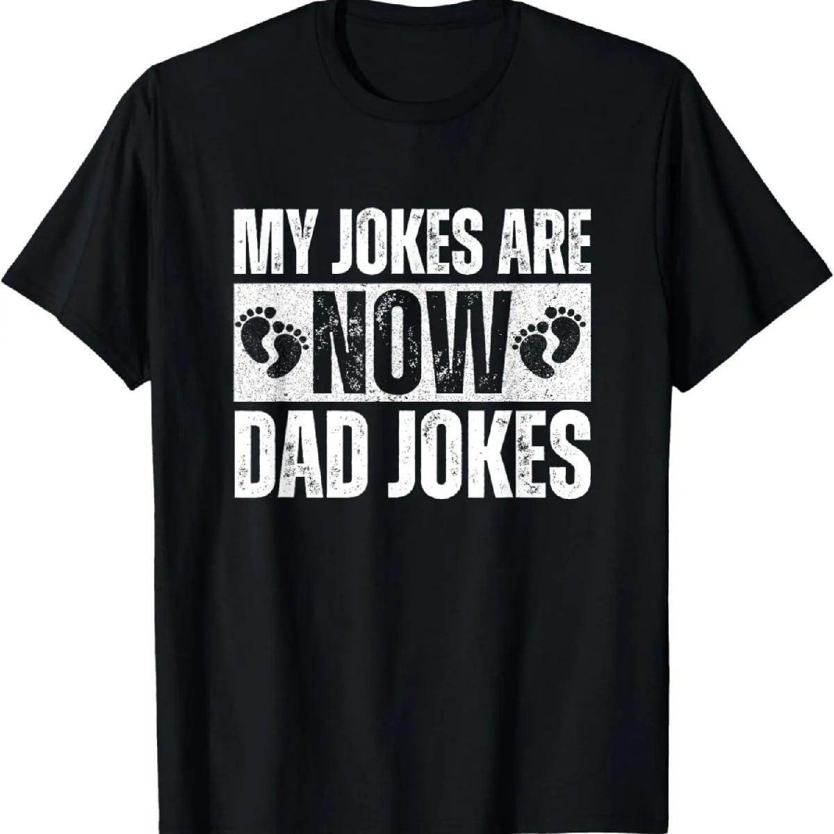 

Funny First Time Dad For Men New Father Dad Jokes T-Shirt XXXXXL