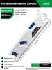 Mini Level Gauge High-precision Horizontal Vertical Measure Metric Ruler Protractor Home Portable Magnetic Pocket Level Gauge