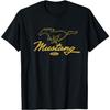 Ford Mustang Pony Script Logo T-Shirt
