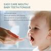 AOAO Baby Toothbrush 30pcs Disposable Infant Toothbrush Clean Mouth Gauze Gum Cleaner Baby Oral Cleaning Stick Dental Care for