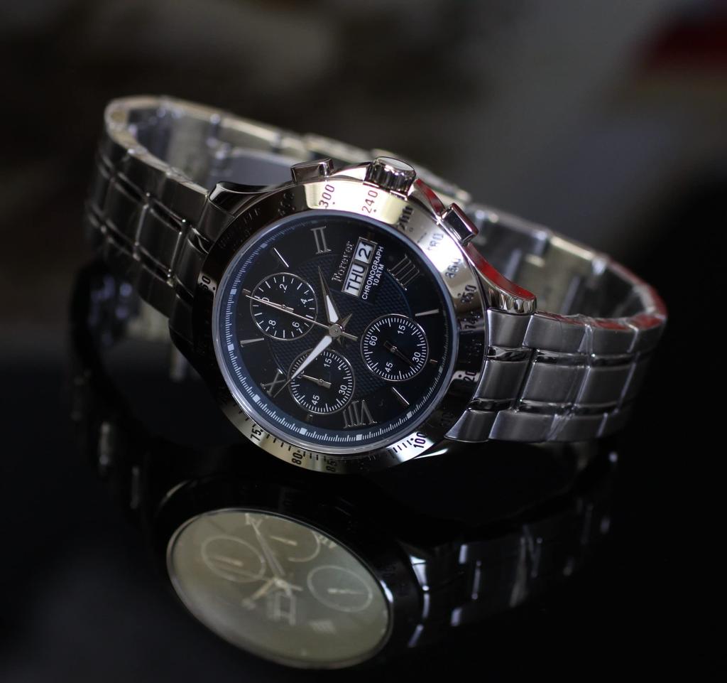 FOREVER [Mistrovské dílo se silnou přítomností pro hodnotného muže] Vysokorychlostní 120sekundový chronograf, den-datum, vodotěsnost do 10 ATM, kalendář,