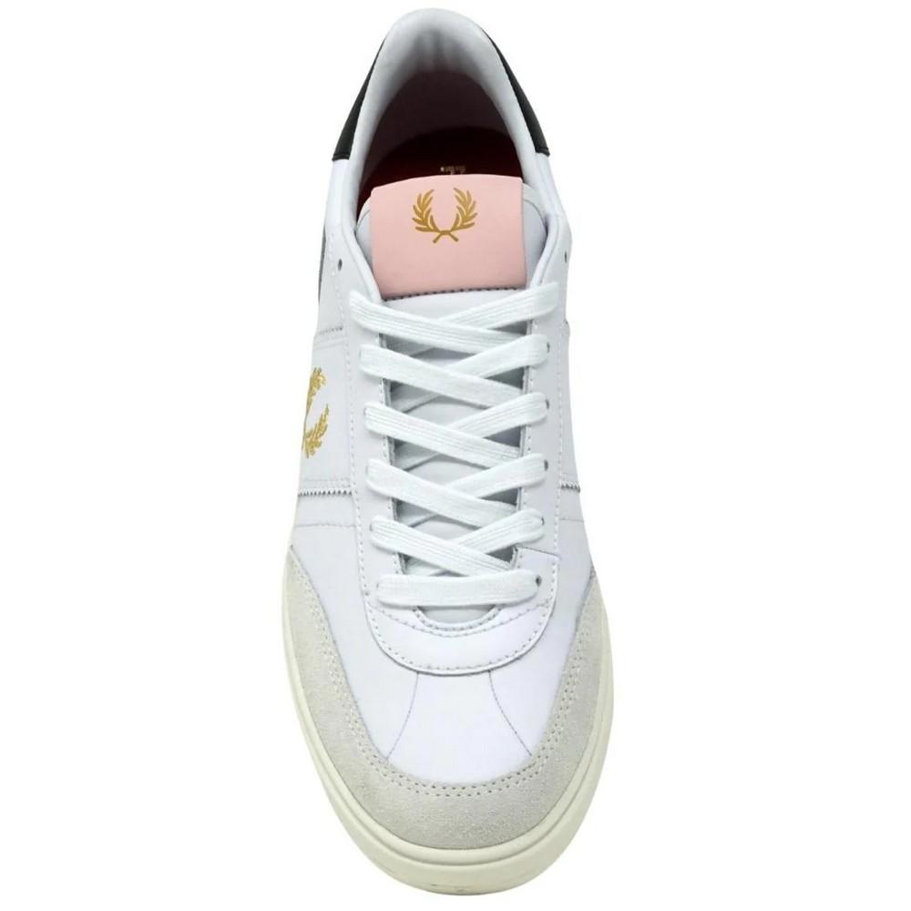 Fred Perry Womens/Ladies Logo Leather Trainers