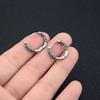 Earrings Vintage Decor Earrings Metal Earrings Personality Ear Pendant Lock Clasp Ear Pendants Hip Hop Danglers Round Earrings