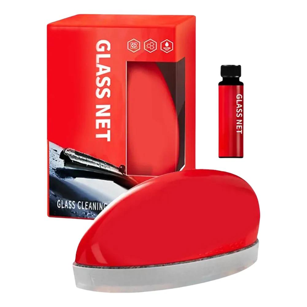 Car Glass Oil Film Remover Powerful Windshield Cleaner Car Windshield Water Spots Stain Removal Paste Car Cleaning Detailing