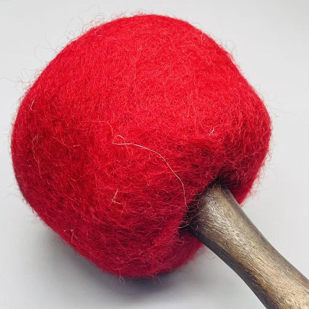 Nepal Handmade Wool Felt Singing Bowl Mallet - Sound Therapy Striker Stick