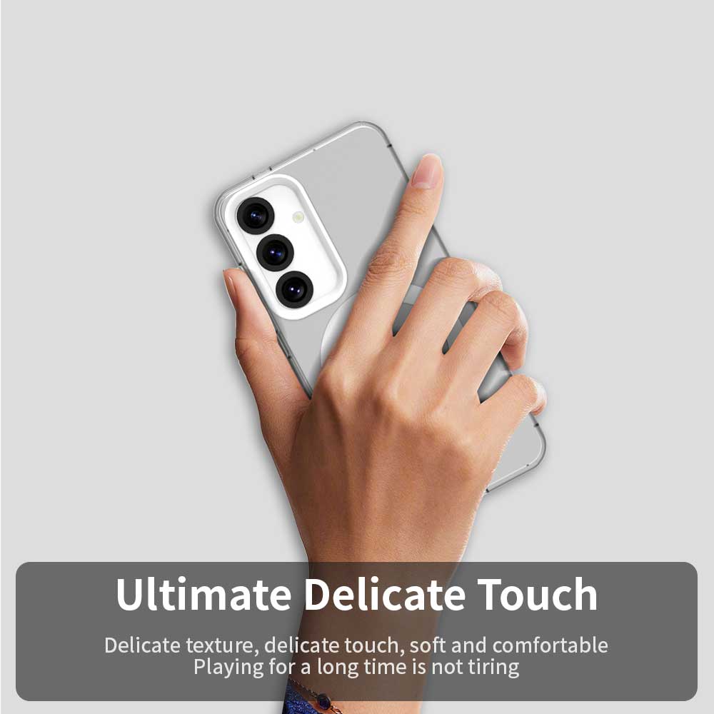 For Samsung Galaxy S25 S24 S23  Slim Dropproof Shockproof Anti-Fingerprint Magnetic Matte Phone Case