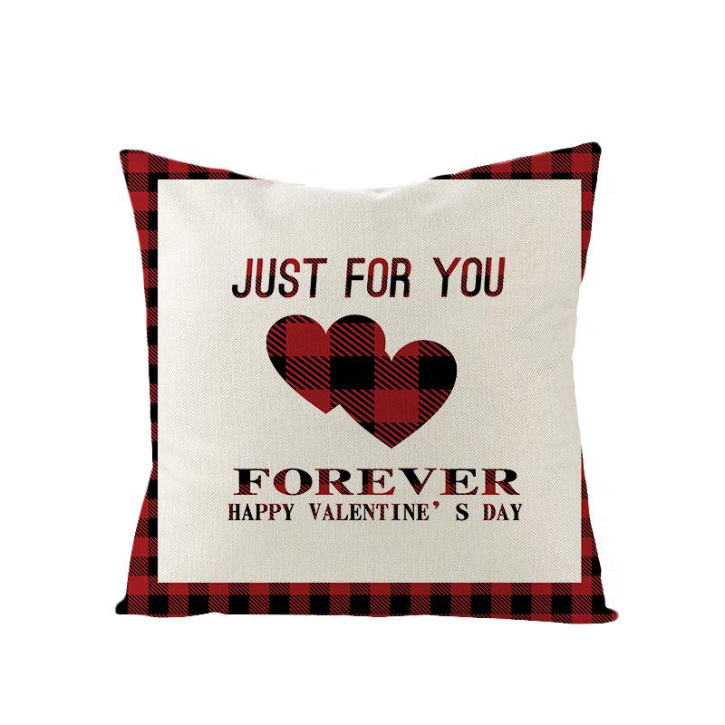 

Скандинавская наволочка на подушку ко Дню святого Валентина с красными надписями «Любовь» из полиэстера с принтом, наволочка на подушку для дивана, офиса 45 * 45Cm (excluding pillow core)