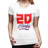 Fabio Quartararo 20 TShirt for Women ONeck Streetwear T Shirts Womens Short Sleeve Summer Clothes Tops