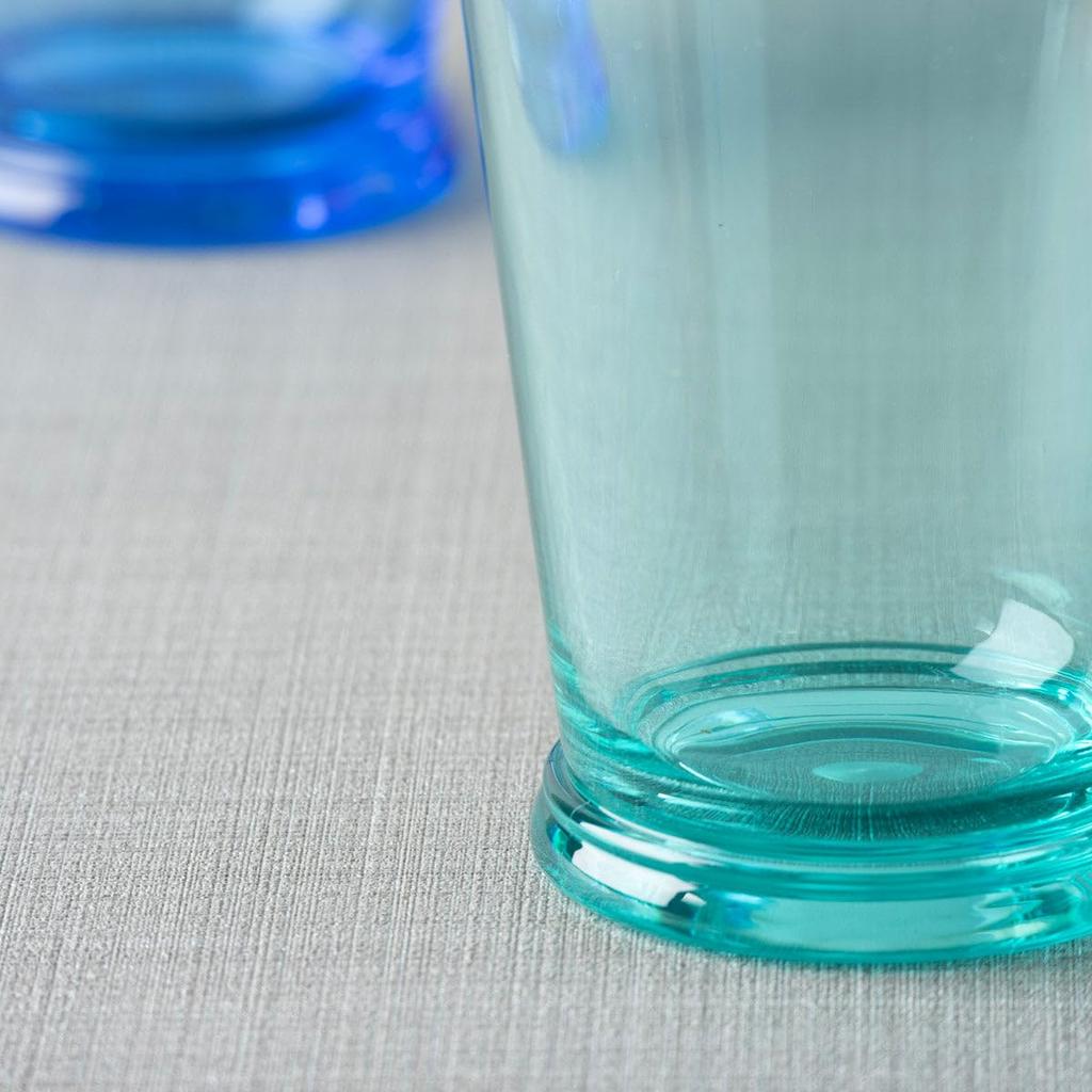 TarHong Scallop Tumbler Set of 6 280ml Assorted Cups Unbreakable Tritan Plastic Dishwasher Safe Stylish Cute Lightweight Outdoor Camping KD24092185