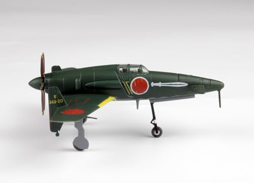 PLATZ 1/144 WWII Japanese J7W Shinden Ken Unit Fighter (Combat Specification) Set of 2 Plastic Model Kits PF-82