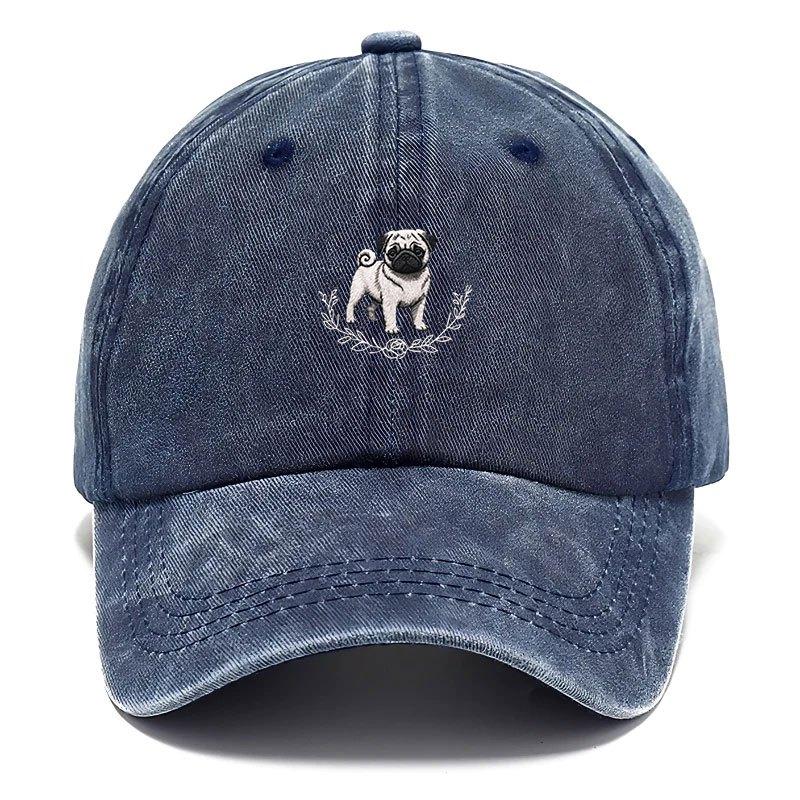 Casquette de Baseball Grande Taille Circonférence de Tête Large Chapeau en Coton Réglable Pour Hommes Casquette de Baseball d'Extérieur Adjustable bleu