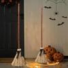 Halloween Floating Witch'S Broom Haunted Dancing Broom With Sounds Home Floor Decor Holiday Atmosphere Props Without Battery