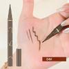 Trucco per gli occhi Matita eyeliner gel Impermeabile a lunga durata Colore Rosso Marrone Sdraiato Penna baco da seta Pigmento Eyeliner opaco Nuovo