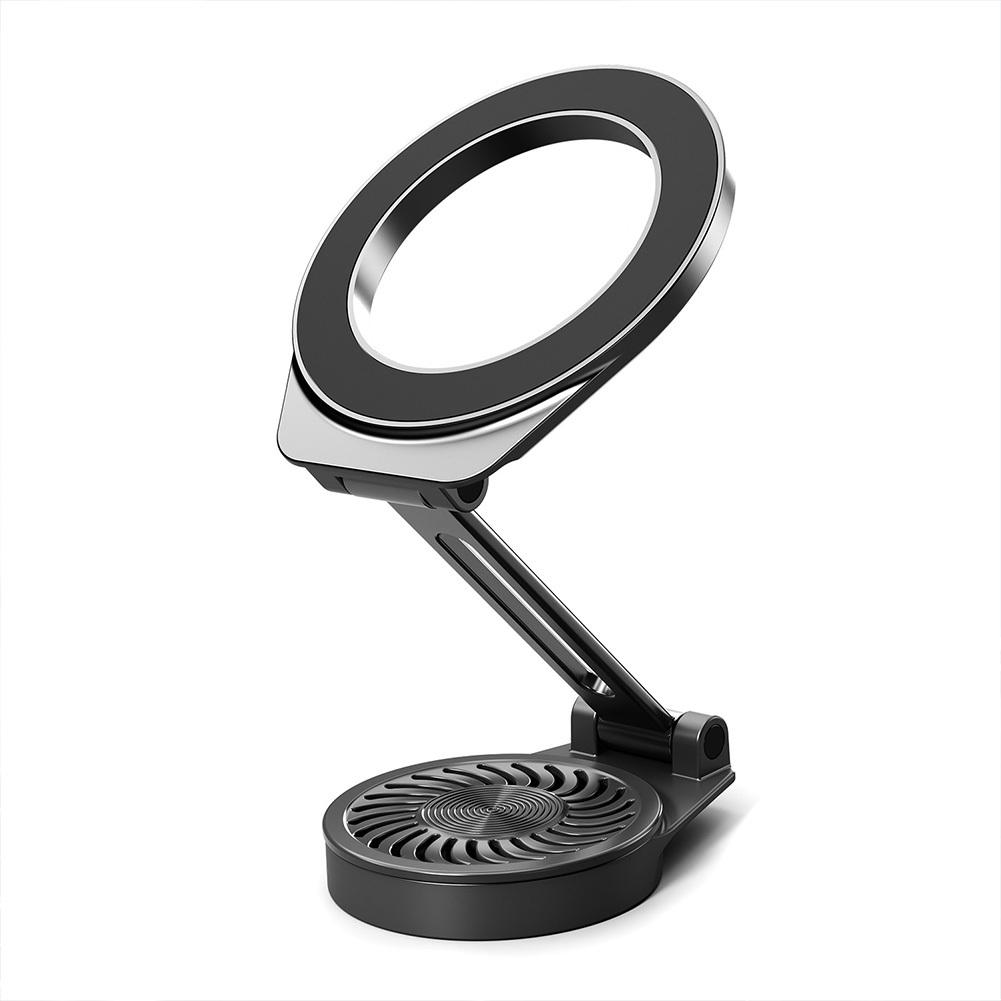 Magnetic Phone Holder For Car Dashboard Universal Rotatable Foldable Magnetic Phone Mount Car Aromatherapy Spray Base