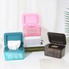 Easy Open Lid Tissue Storage Box Impact Resistant Transparent Wipes Case  Bedroom Living Room