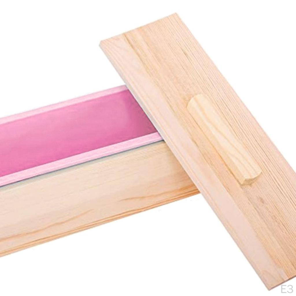 Silicone Soap Kit Wooden Box DIY Tool for Making