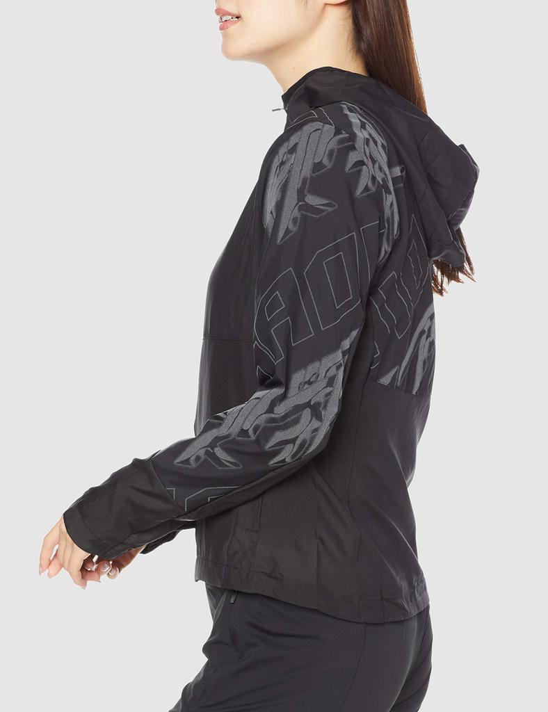 Adidas Own the Run Reflexní Stříbrná Velikost na japonskou velikost Dámská Bunda, IPF33, Černá/Reflexní (FS9842), J/S (ekvivalent S)