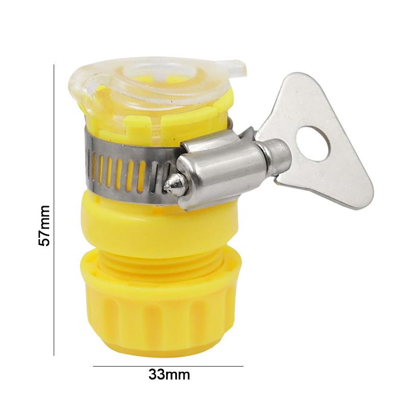 1Pcs ABS Pipe Connector PVC Multifunctional Water Pipe Faucet Connecter Universal Hose Coupling Fitting