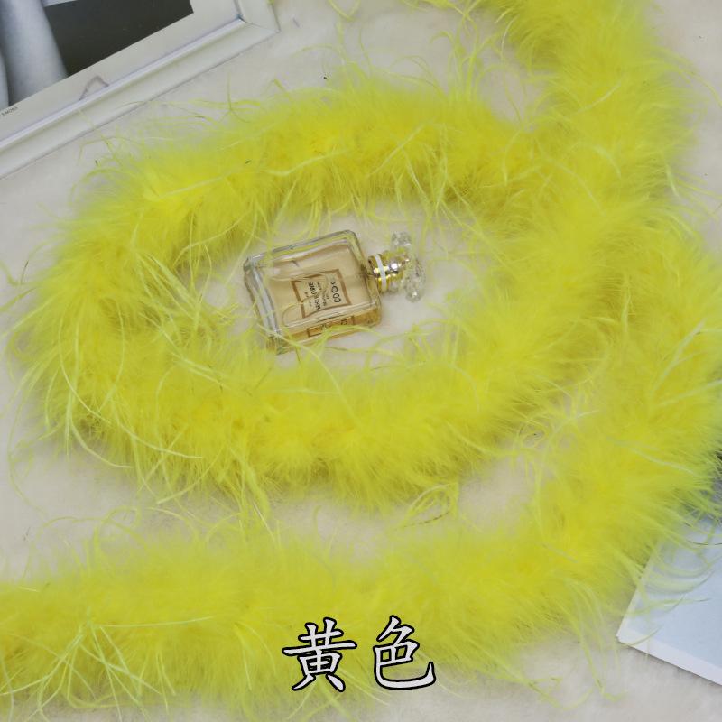 5 Layers Ostrich Top Encryption Thickened Feather Fleece Strip Catwalk Show Costume Decorative Ostrich Feather Strip