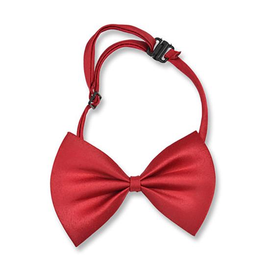 Solid Color Baby Kids Tie Adjustable Necktie Bowtie Party Photography Props