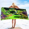 Microfiber Beach Towel for Adults Oversized Travel Beach Towels with Pouch -Quick Dry Pool Towels Large Sand Free Beach Towels
