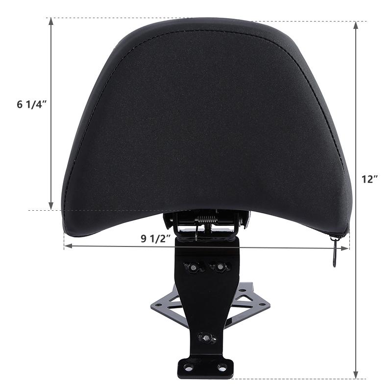 Motorcycle Front Driver Rider Passenger Backrest For Honda Goldwing 1800 GL1800 2018-2025