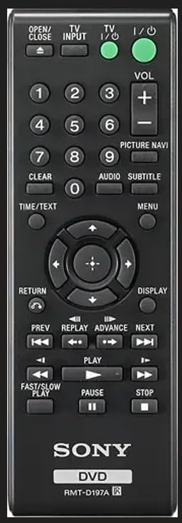 SONY DVP-SR510H DVD player