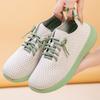 Shoes Women's Casual Shoes Women's Single Shoes Breathable Mesh Shoes Soft Sole Comfortable Fly-woven Shoes Fashion Versatile Women's Shoes