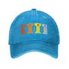 Classic Music Electronic Drum Machine Unisex Unstructured Baseball Caps s Distressed Denim Hats Casual Workouts Headwear