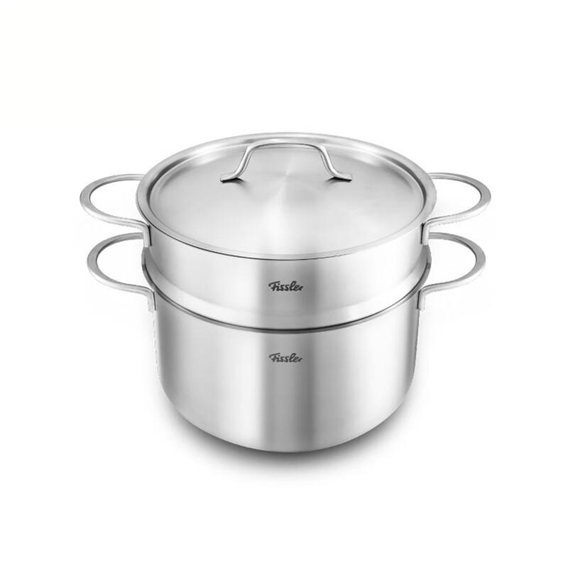 

Супница Fissler New Home 24 см из нержавеющей стали с набором для приготовления на пару